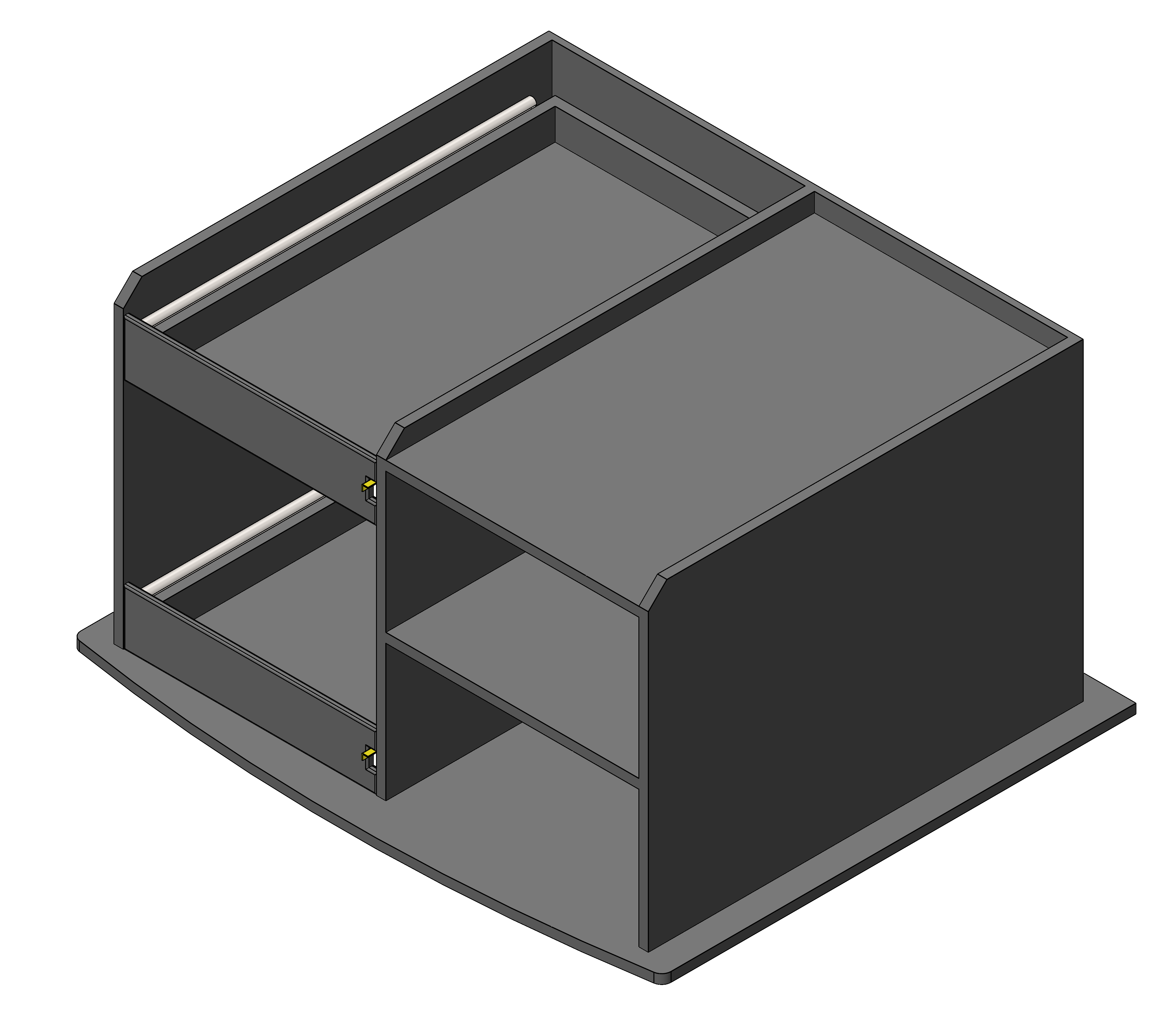 EMS Gear Storage Cabinet For First Responder SUVs