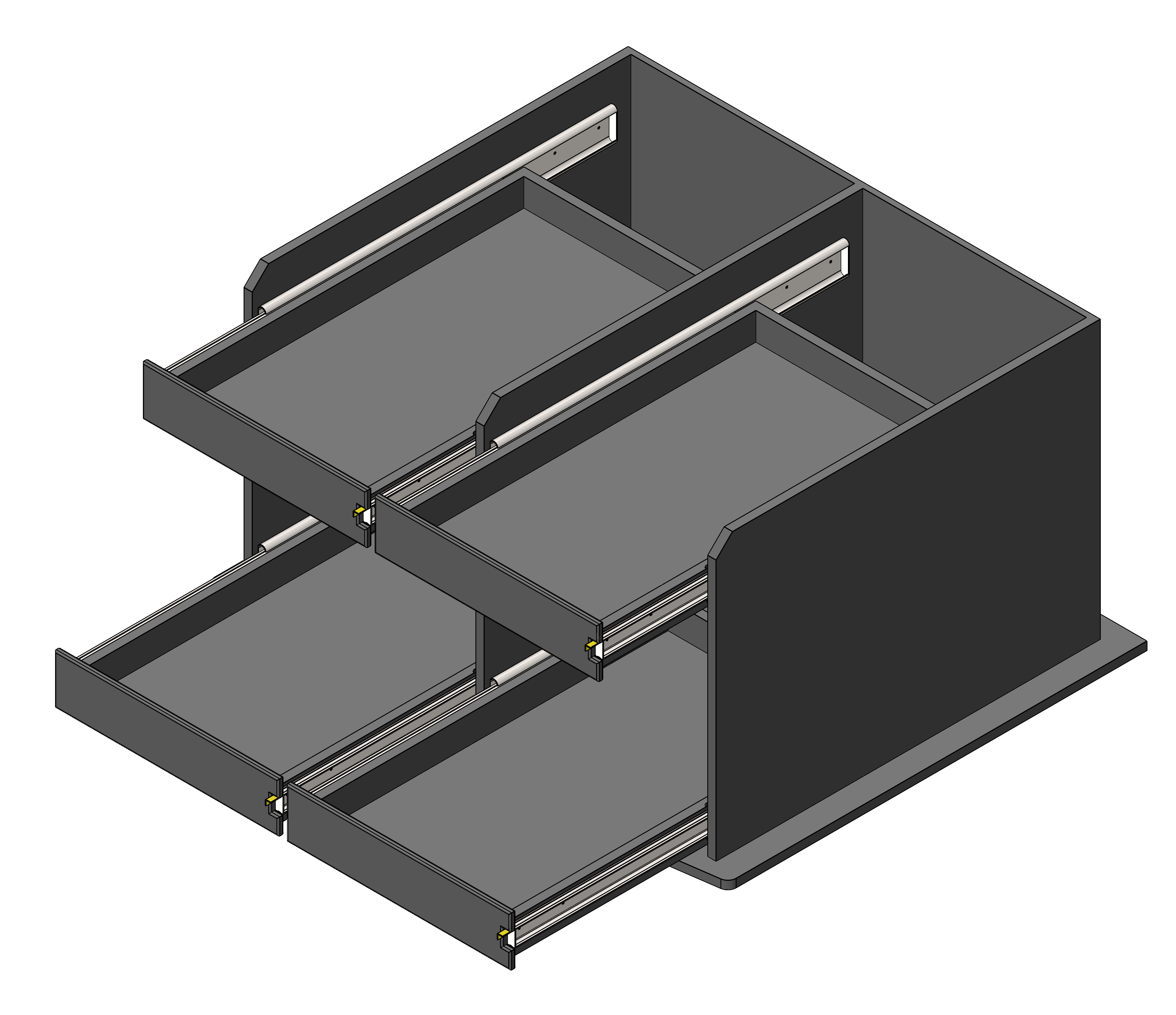 EMS Gear Storage Cabinet For First Responder SUVs