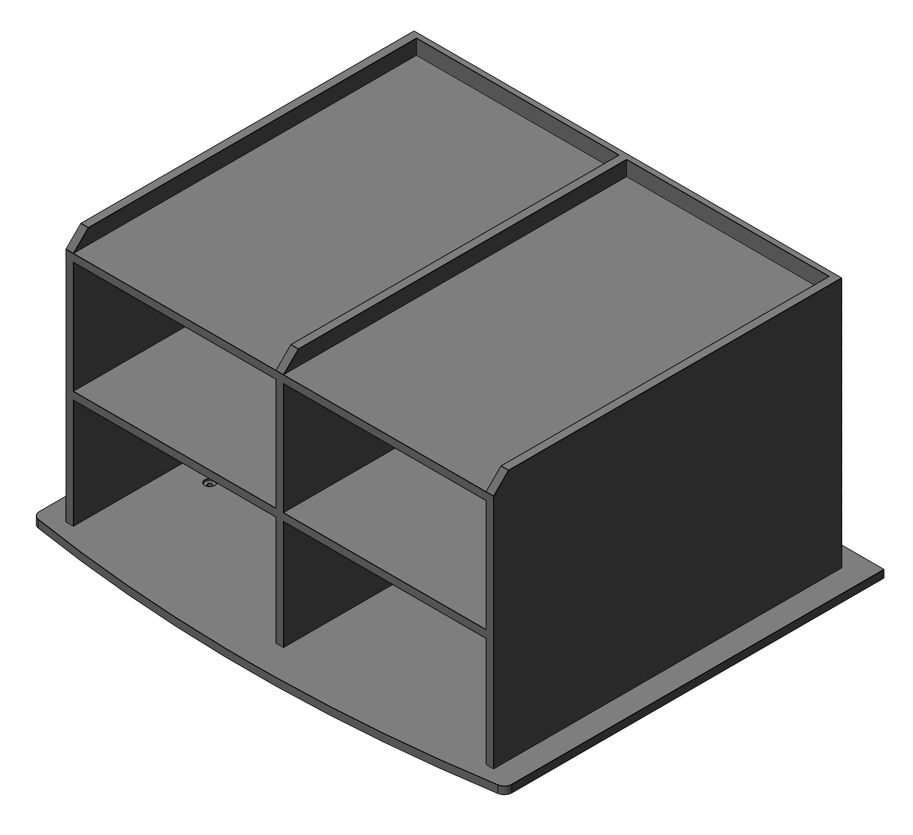 EMS Gear Storage Cabinet For First Responder SUVs