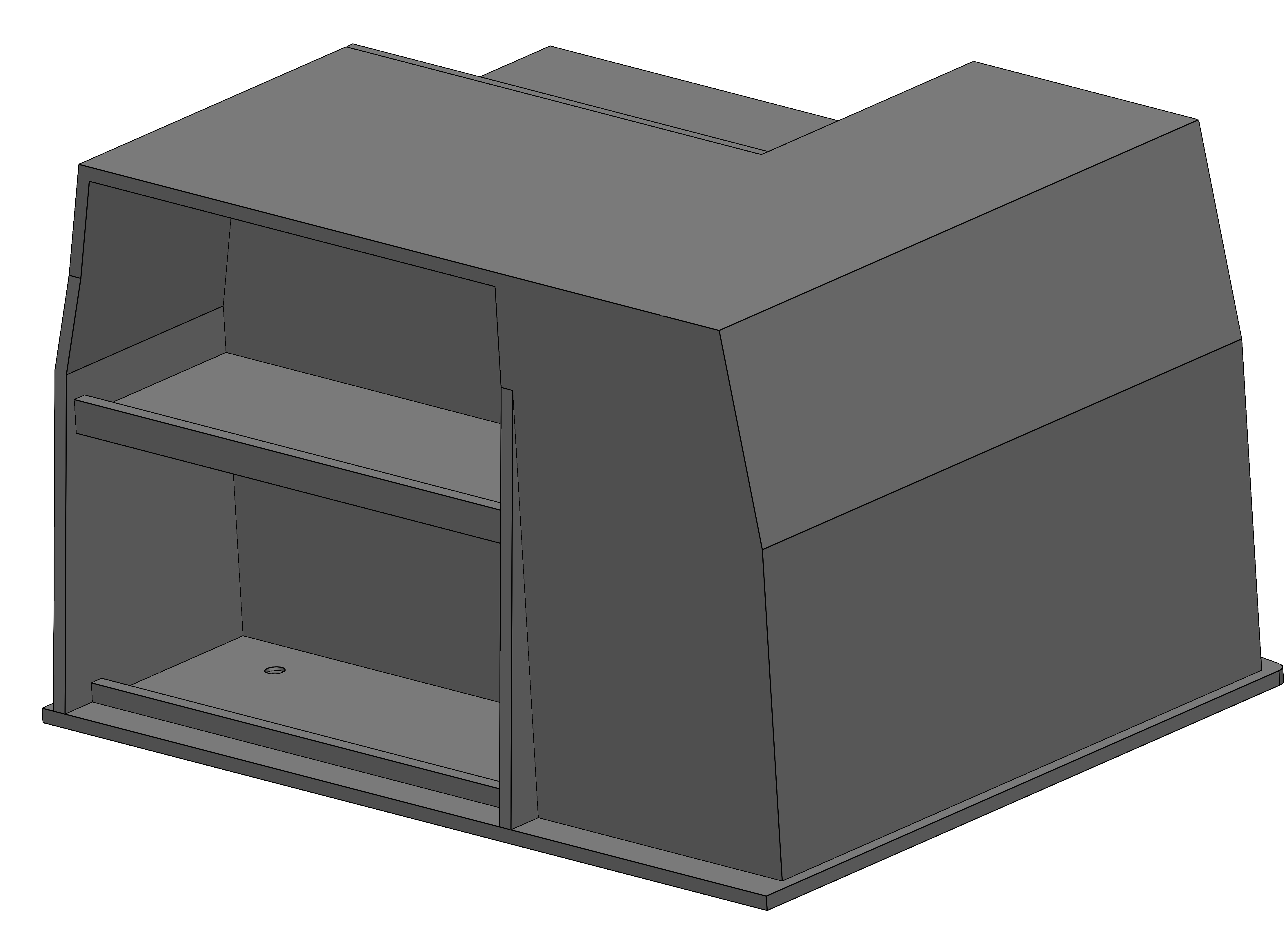 FIRE CHIEF COMMAND SEALED GEAR STORAGE CABINET WITH TILT UP DRY ERASE AND DRAWER