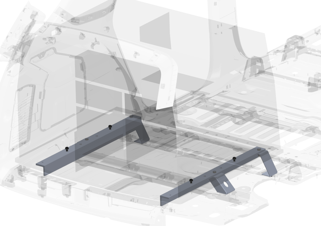 EMERGENCY VEHICLE CABINET MOUNTING PLATFORM SYSTEM